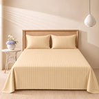 Cream Puff Stripe 3-piece bedsheet set