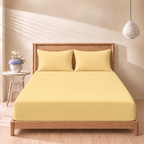 Dreamy Daffodil Fitted 3-piece bedsheet set