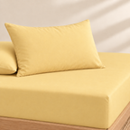 Dreamy Daffodil Fitted 3-piece bedsheet set – detail 2