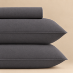 Ash Grey Fitted 3-piece bedsheet set – detail 2