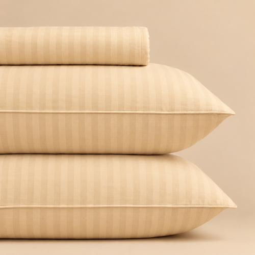 Cream Puff Stripe 3-piece bedsheet set – detail 3