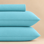 Lagoon Blue Fitted 3-piece bedsheet set – detail 3