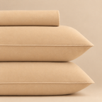 Sand Beige Fitted 3-piece bedsheet set – detail 3