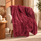 Berry Rose Bubble Blanket 1