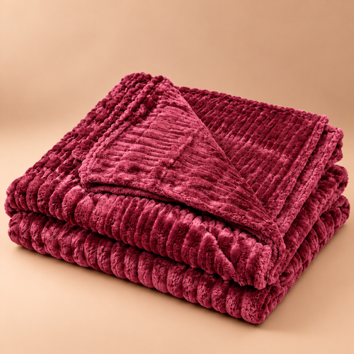 Berry Rose Bubble Blanket 2