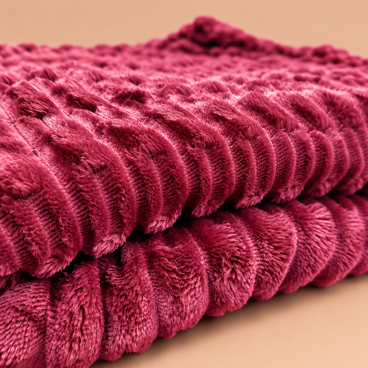Berry Rose Bubble Blanket 3
