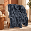 Bluish Grey Bubble Blanket 1