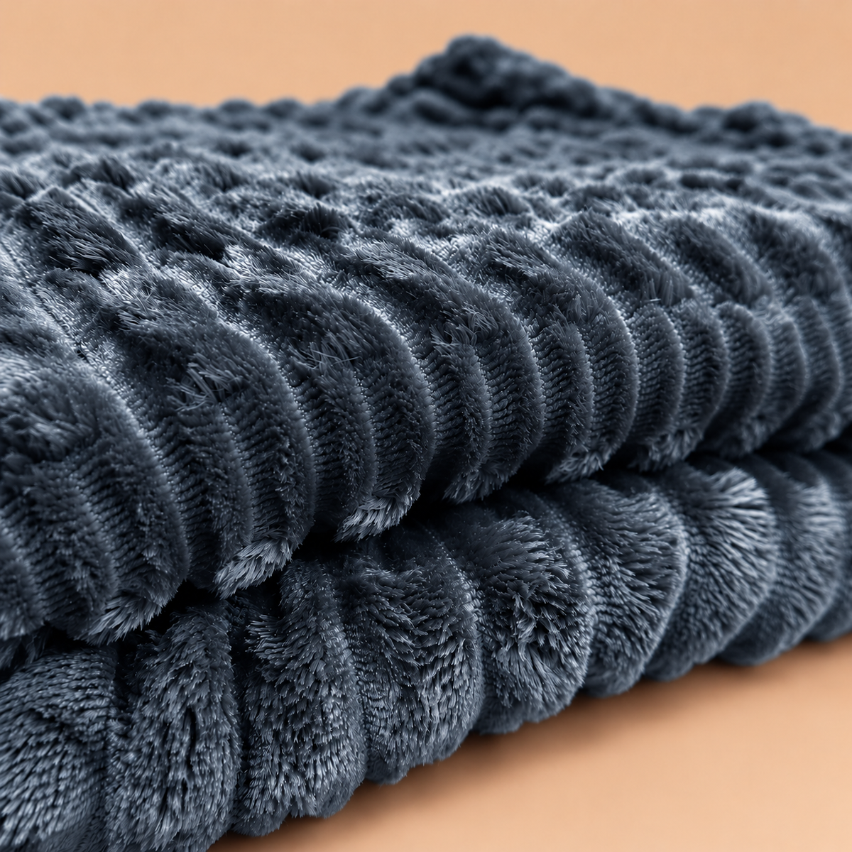 Bluish Grey Bubble Blanket 3
