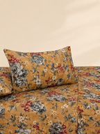 Mustard Garden 3 Pc Bed Sheet Set by MeruHome – gallery view 3