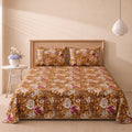 Soft Floral 3 Pc Bed Sheet Set by MeruHome