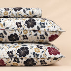 Classic Floral 3 Pc Bed Sheet Set by MeruHome – gallery view 2