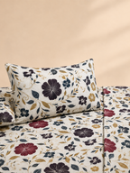Classic Floral 3 Pc Bed Sheet Set by MeruHome – gallery view 3