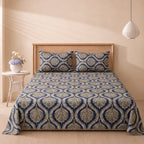 Leaf Pattern 3 Pc Bed Sheet Set by MeruHome
