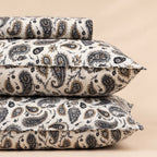 Midnight Design 3 Pc Bed Sheet Set by MeruHome – gallery view 3