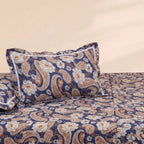 Serene Willow 3 Pc Frilled Bedspread Set by MeruHome – gallery view 2