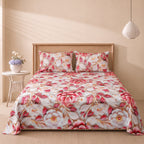 Mirage White Prossie 3 Pc Bed Sheet Set by MeruHome – gallery view 2
