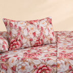 Mirage White Prossie 3 Pc Bed Sheet Set by MeruHome – gallery view 4