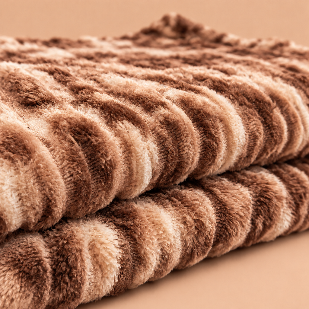 Mocha Swirl Bubble Blanket 3