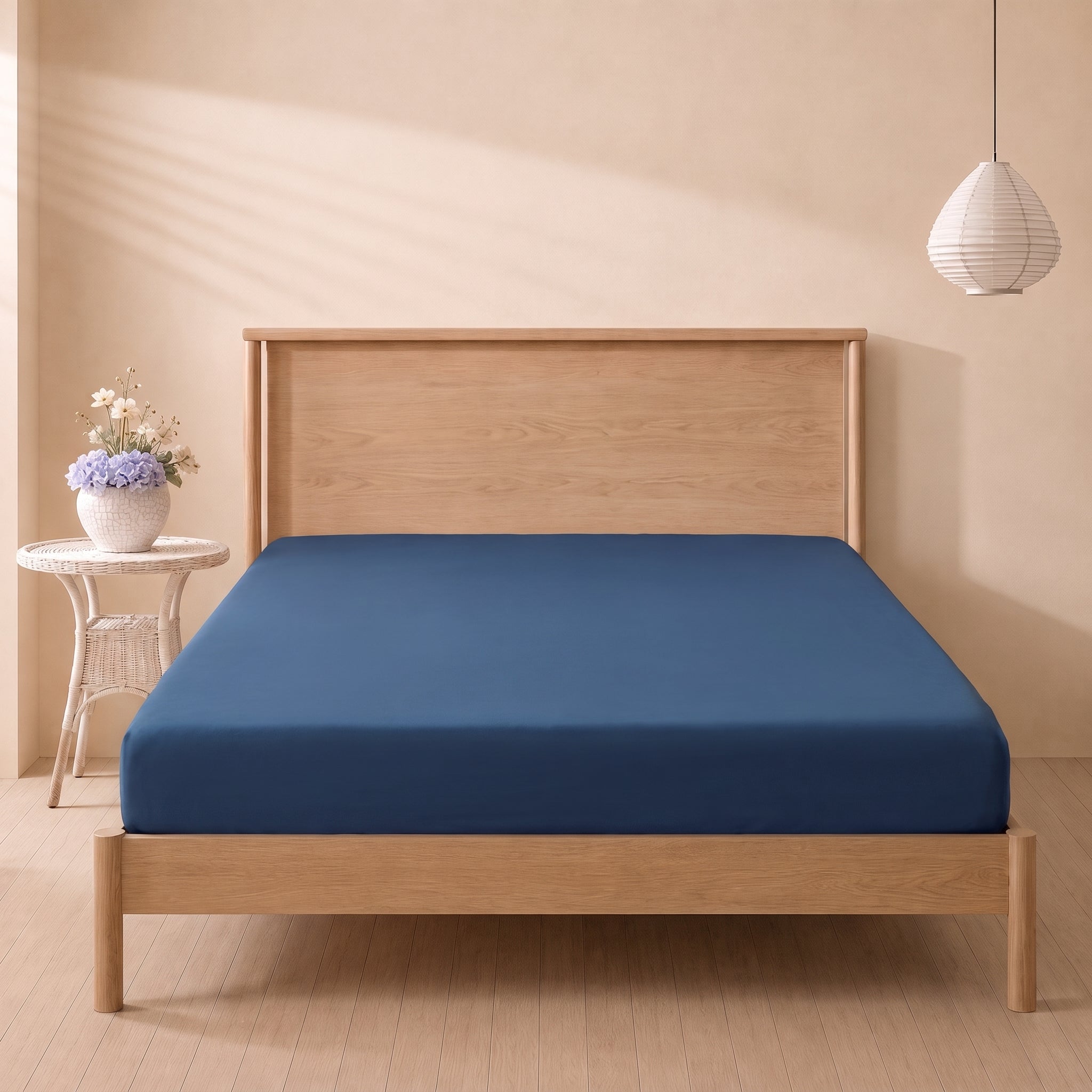 Round Frill Gusset Mattress Protector 2 by MeruHome