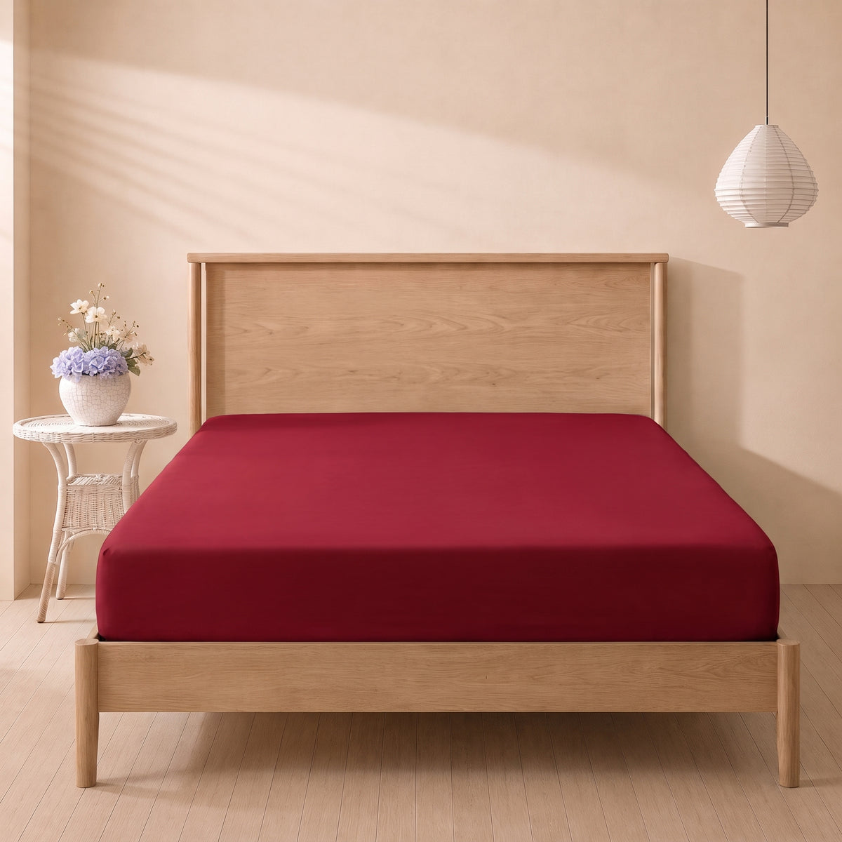 Round Frill Gusset Mattress Protector 3 by MeruHome