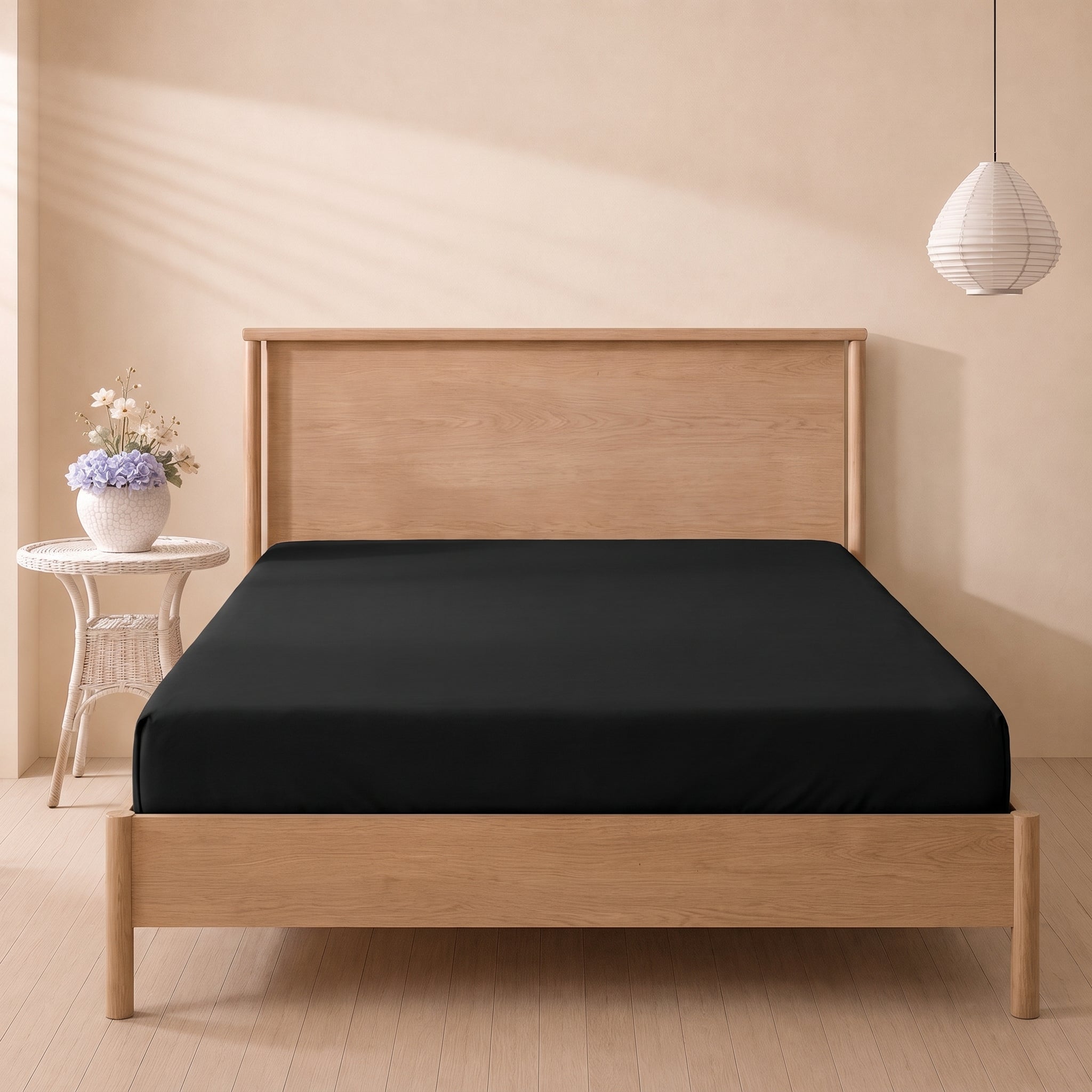 Round Frill Gusset Mattress Protector 4 by MeruHome