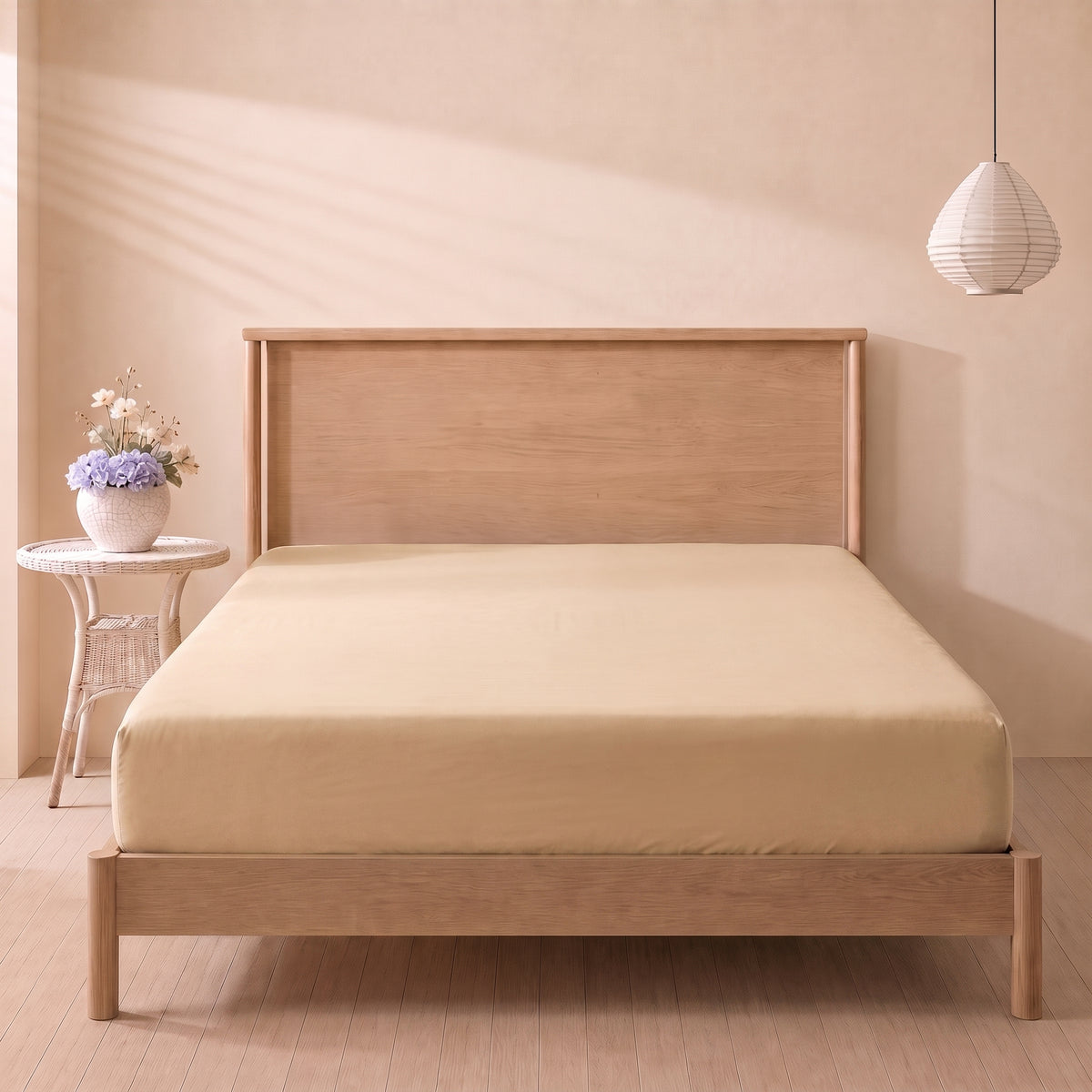 Round Frill Gusset Mattress Protector 5 by MeruHome