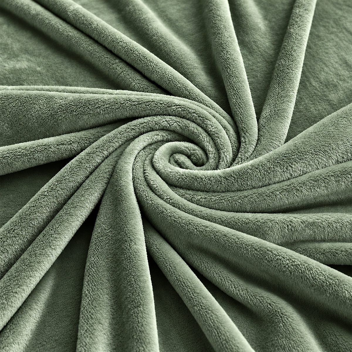 Pistachio Green Plain Blanket 3