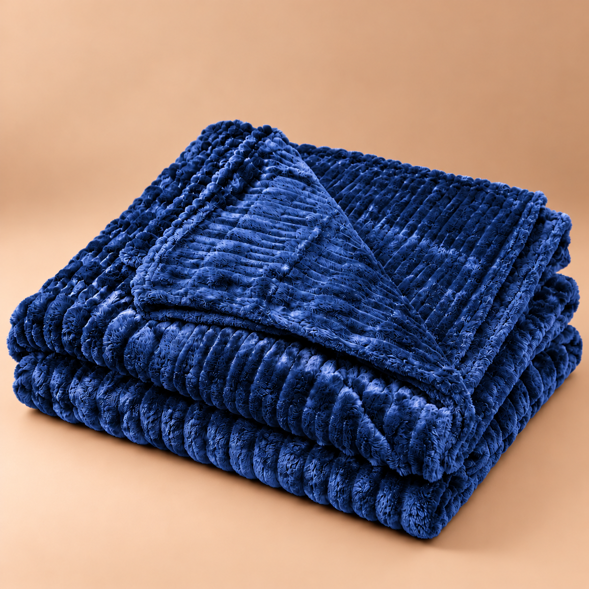 Royal Blue Bubble Blanket 2
