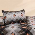 Geometric Maze 3D 7 Pc Quilted Comforter Set by MeruHome – gallery view 2