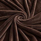 Truffle Brown Plain Blanket 3