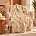 Vanilla Cream Bubble Blanket 1