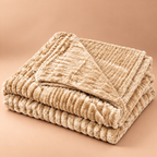 Vanilla Cream Bubble Blanket 2