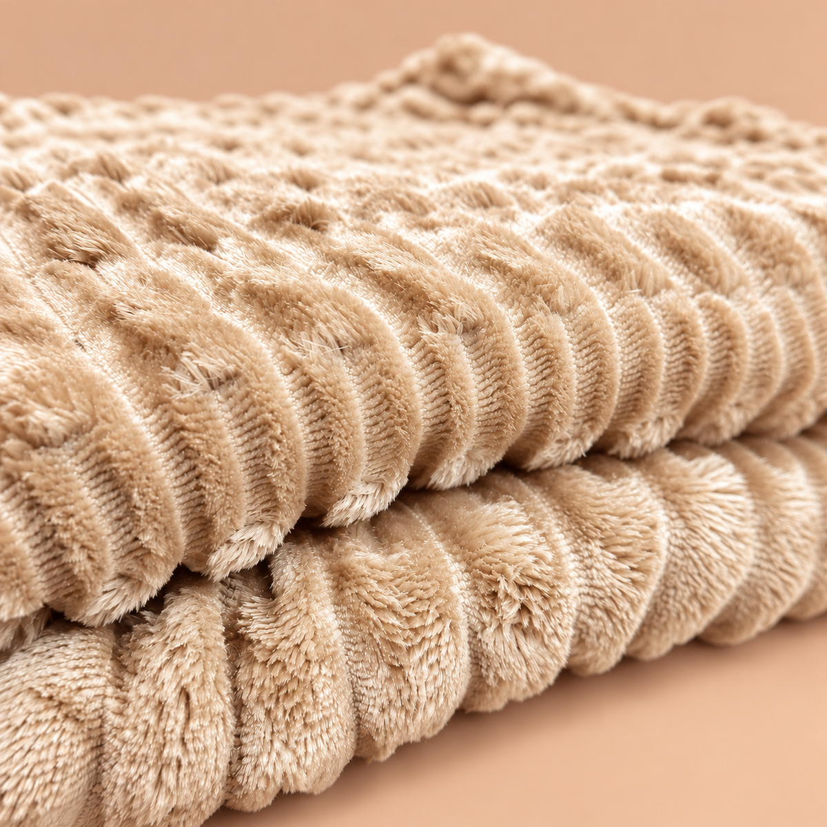 Vanilla Cream Bubble Blanket 3