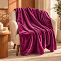 Wild Berry Plain Blanket 1