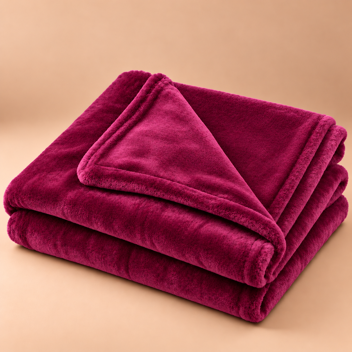 Wild Berry Plain Blanket 2