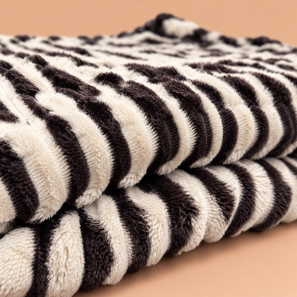 Zebra Stripe Bubble Blanket 3