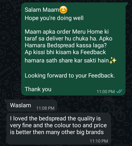 Customer message screenshot 2