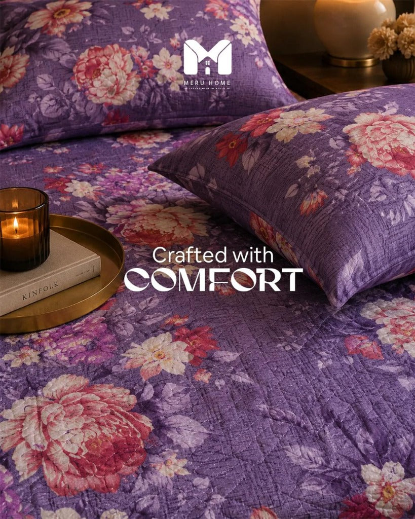 A warmly styled MeruHome bedroom — Crafted with Comfort